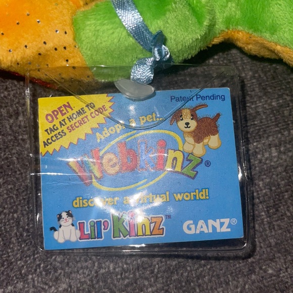 LIL’ Kinz WEBKINZ Ganz TREE FROG HS109 hang & but Tag No Code plush stuff animal - Picture 8 of 10